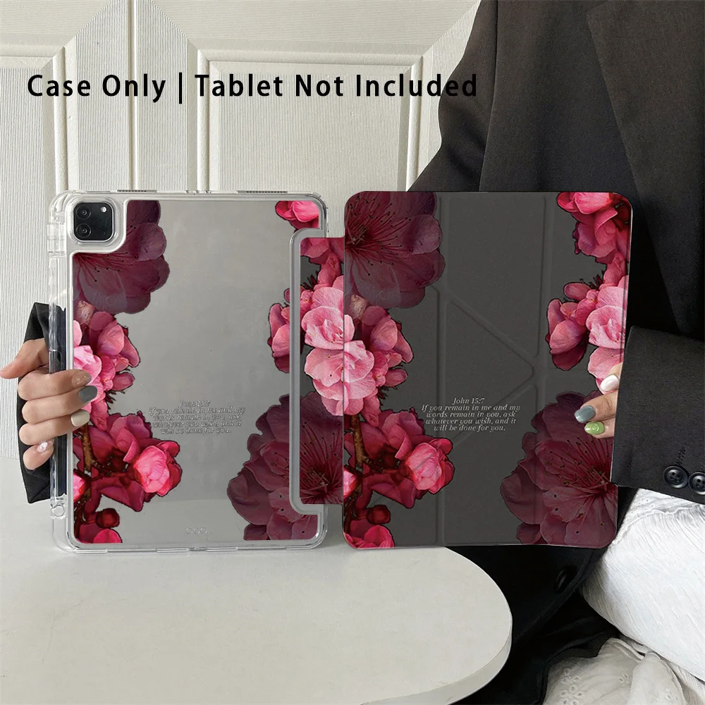 

Чехол для iPad, Smart Case, совместимый с iPad Air 6, Air 5,4, и совместим с iPad 10. — совместим с iPad Pro 2024.