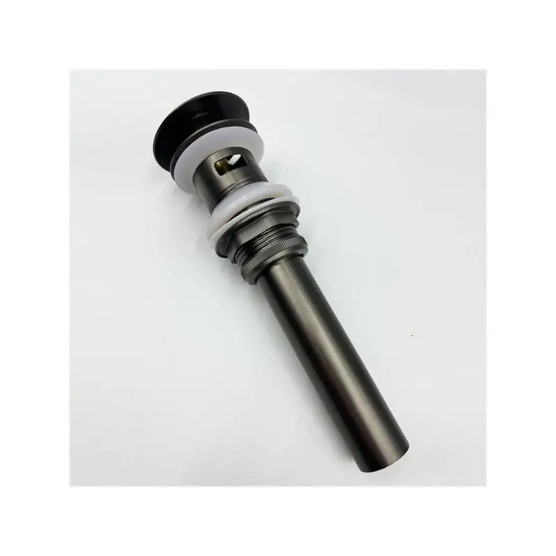 

Vessel Sink Drain with Overflow, Pop-Up Stopper, 304 SS Lavatory Vanity Drain