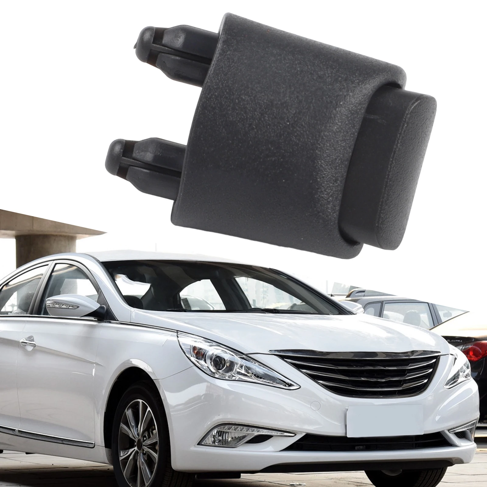 Car Rear Door Curtain Hook For Hyundai For Sonata 2015+ 83912-C1000 Rear Door Window Blind Clips Hook Plastic Roller Blind Clip