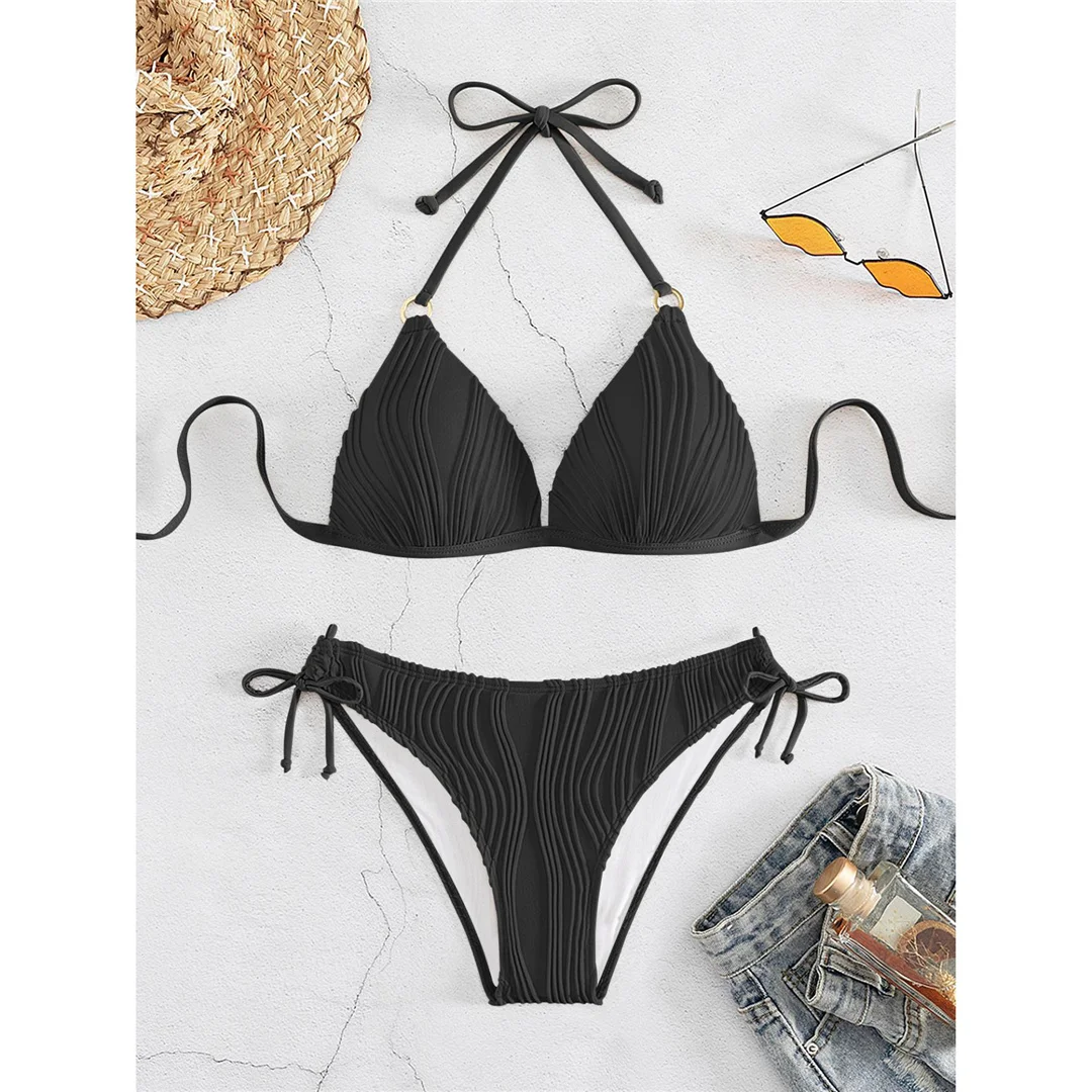6 Farben Push-Up-BH mit hohem Beinausschnitt, Bikini, Damen-Badebekleidung, zweiteiliges Bikini-Set, Badeanzug, Badebekleidung, Schwimmbekleidung V6894 – Detail 12