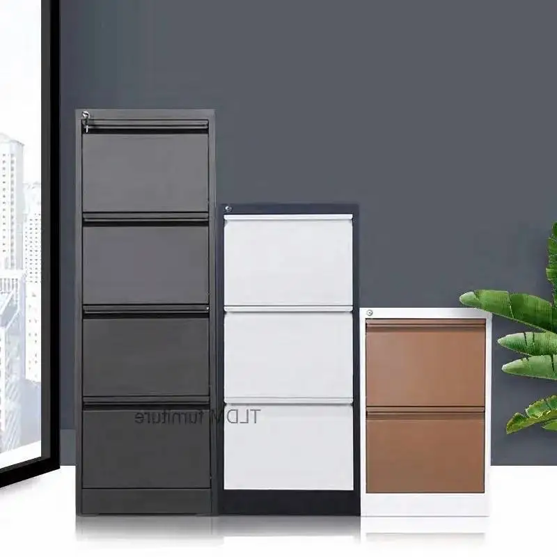 

Metal Storage Lock Modern for Office Minimalist Cabinets with Steel 4 Drawers Filing Rack File Cabinets Cabinet Office Furniture