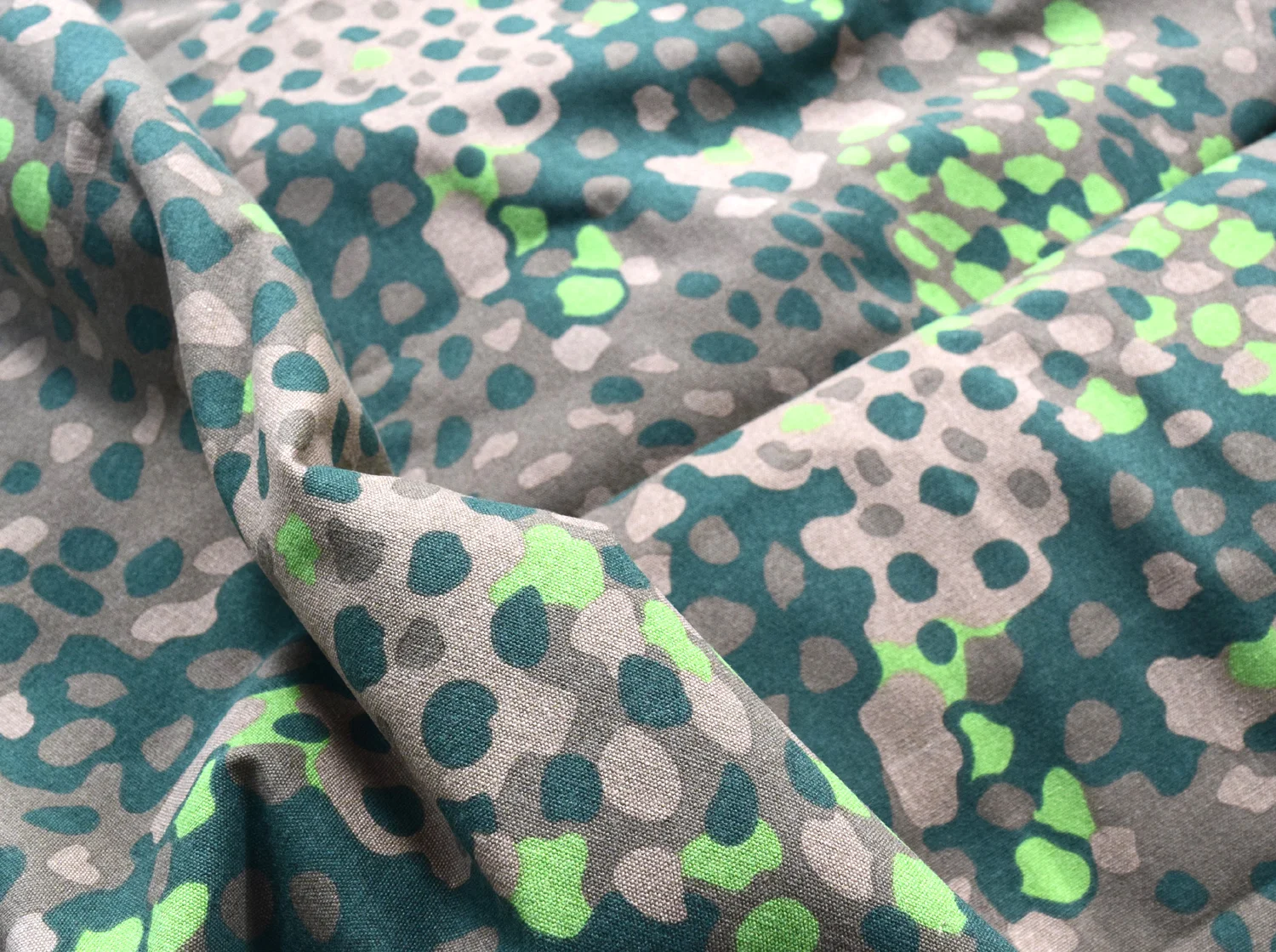 CAMOUFLAGE GERMAN ARMY DOT 44 CAMOUFLAGE FABRIC COTTON