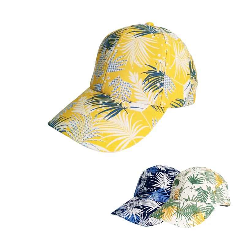 Lightweight banana leaf baseball cap, spring and summer sun protection hat, fashionable outdoor travel sun hat for men and women