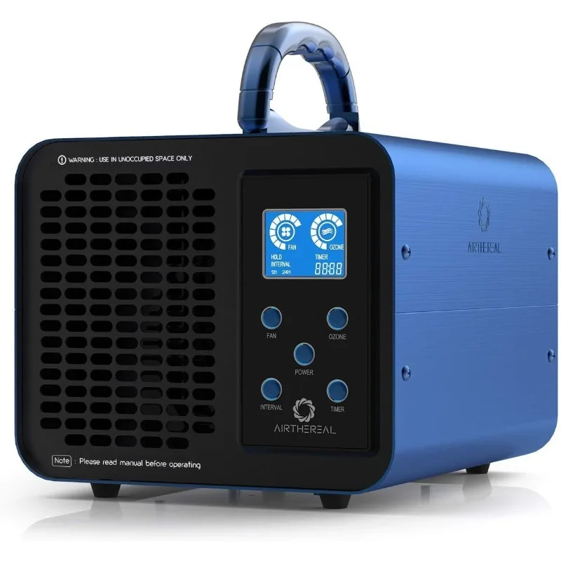 Airthereal-Ozone Machine, O3 Odor Remover Ionizer, configurações ajustáveis para qualquer sala de tamanho, azul, MA10K-PRODIGI