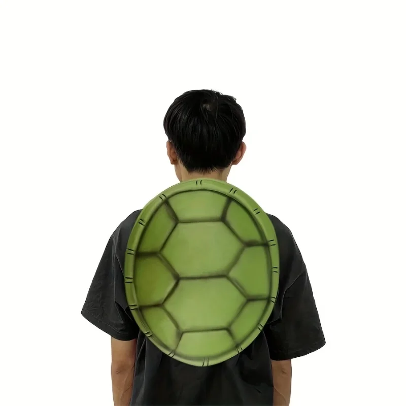 eva turtle shell prop, simulation tortoise shell, halloween cosplay costume, festival party dress‑up accessory, comic show perfo