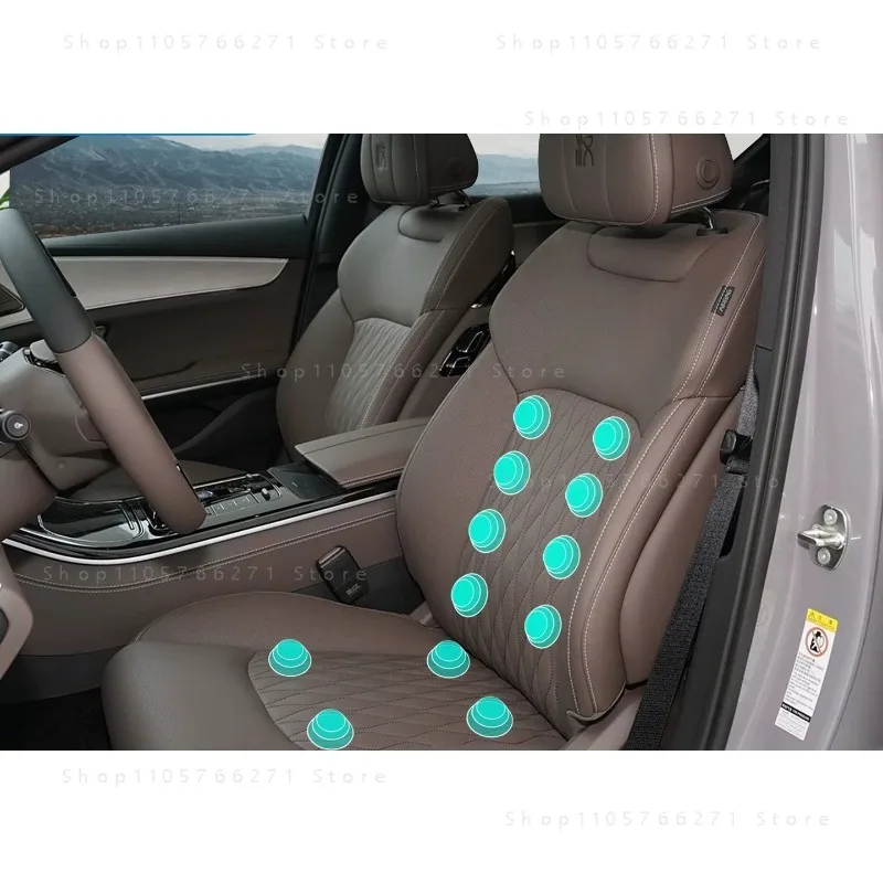 12‑Point Pneumatic Massage Lumbar Support System Car Seat Modification Main & Auxiliary Upgrade Accessories
