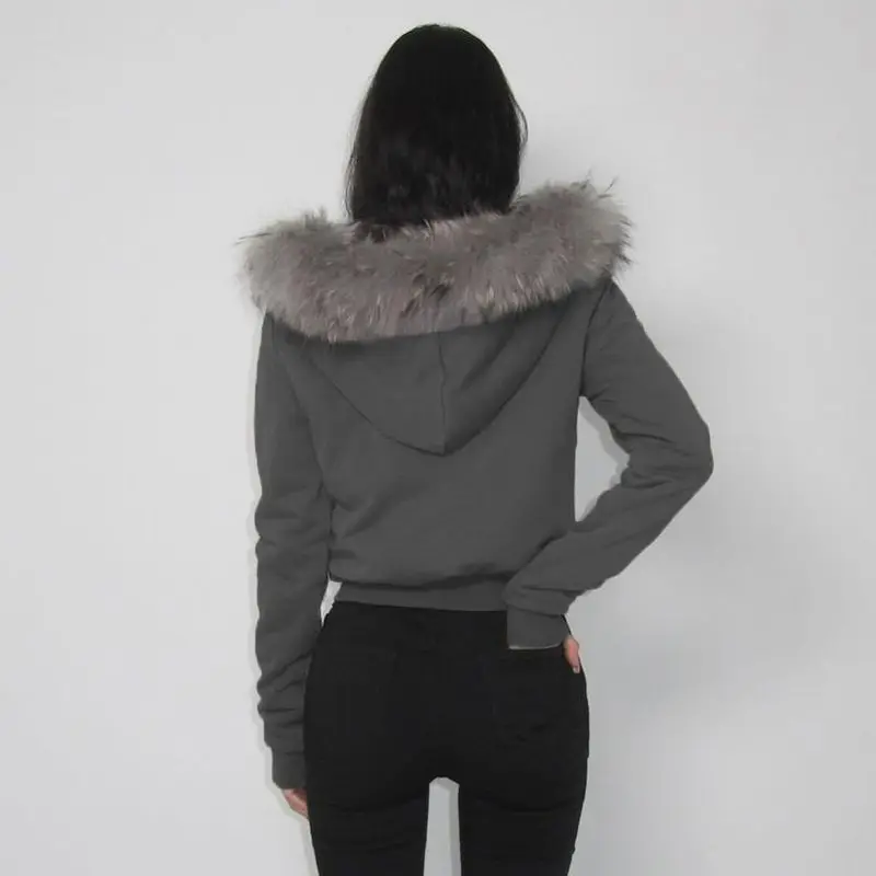 كوريا بسيطة مكتب سيدة الأقلية هودي كل مباراة الفراء المرقعة هوديس عادية الرباط نمط Preppy البلوز العصرية