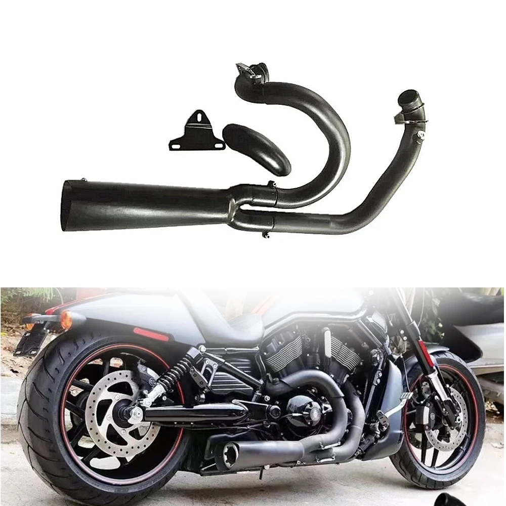 

Motorcycle Modified Exhaust Pipes For arley Davidson Night Rod V-Rod Muscle Exhaust System