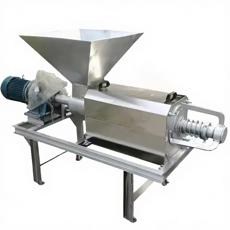 Stainless Steel Animal Manure Treatment Equipment Cow Dung Spiral Extrusion Dehydrator Livestock Waste Separator Machine
