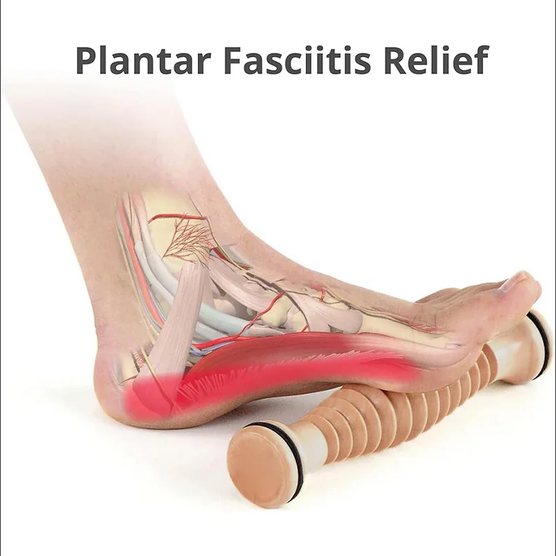 Wooden Massager Body Back Wood - đánh giá và giá Reflexology Foot Roller