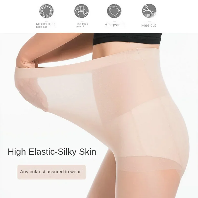 جوارب طويلة لرفع البطن من الأسلاك المضادة للخطاف للنساء الحوامل ، بالإضافة إلى جوارب المنشعب ، قطع الأناناس ، ساق الورك ، حجم إضافي ، الصيف #4