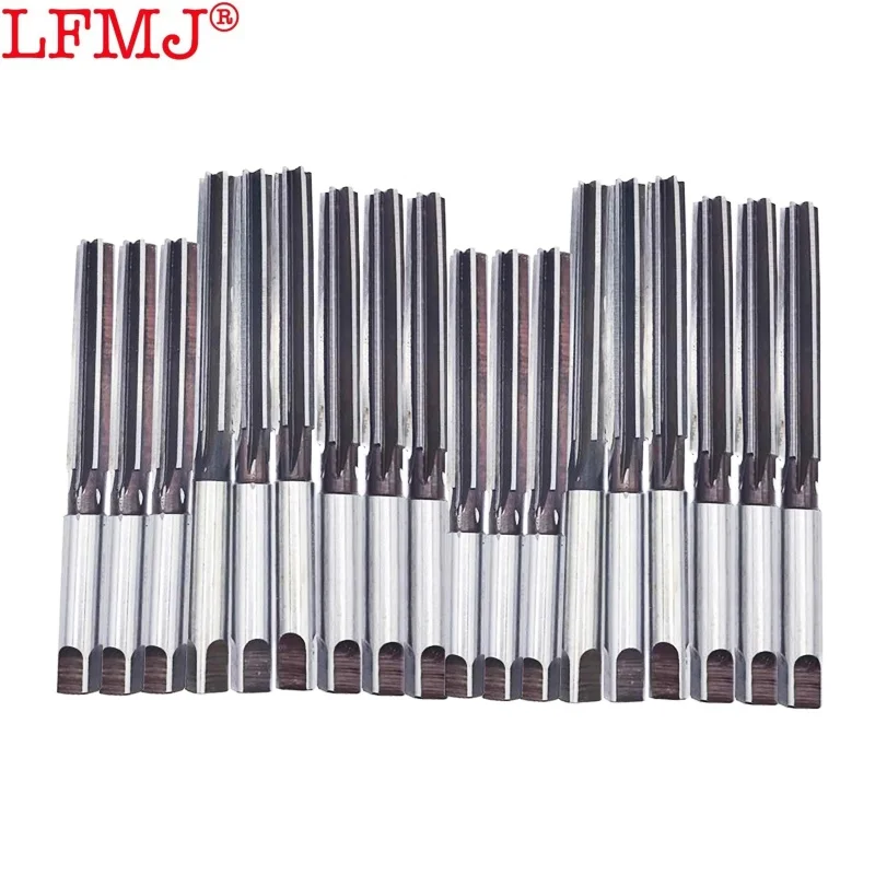 1pcs Reamer  H6 3-20MM Straight Handle Hand Reamer 3/4/5/6/7/8/9/10/11/12/13/14/15/16/17/18/19/20mm CNC Chuck Milling Cutter