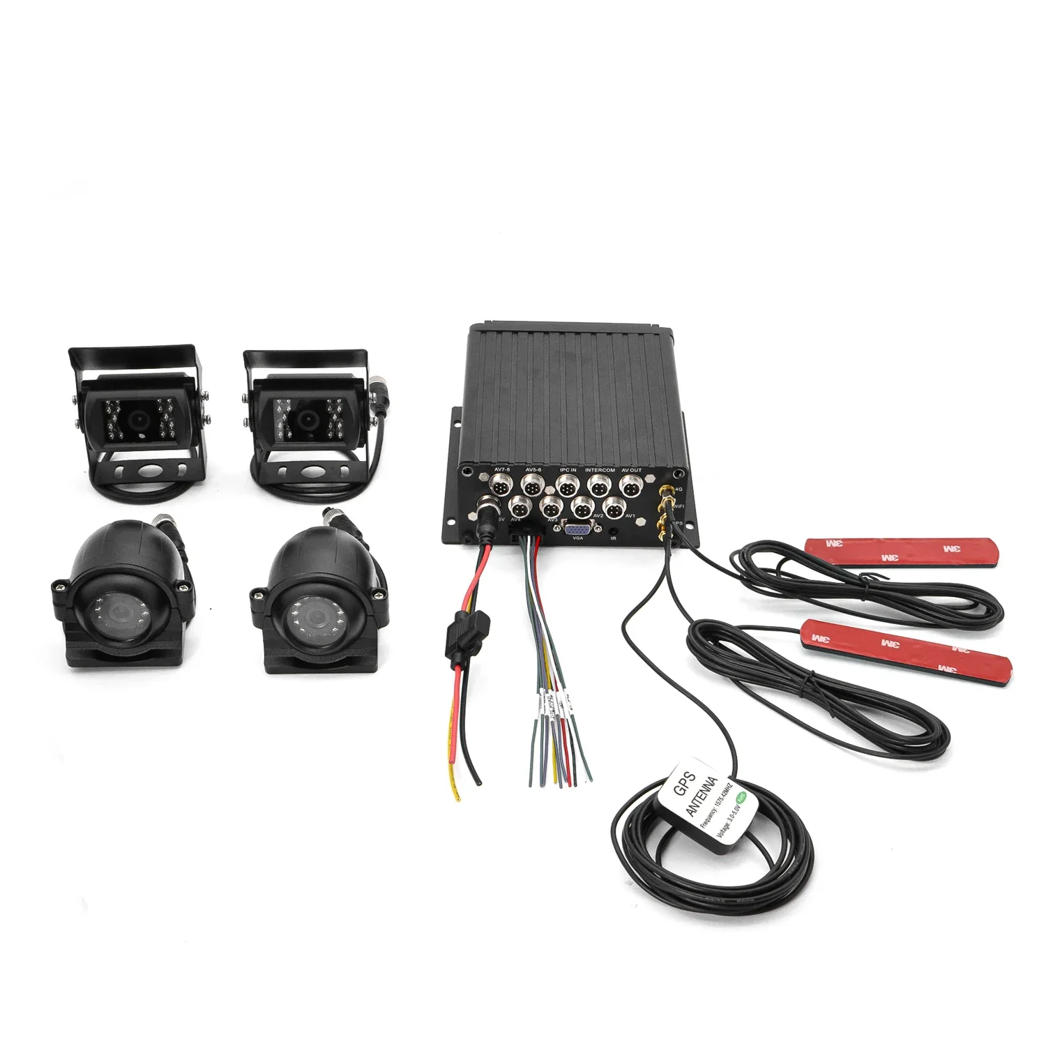 

Fleet Safety GPS 4G 4CH HDD SD Mobile DVR Mdvr Kit пульт дистанционного управления для видеонаблюдения автомобиля