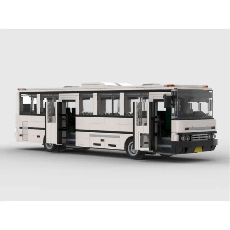 MOC 1173 قطعة الناقل 256.22V1 حافلات المدينة نموذج لتقوم بها بنفسك اللبنات التراص الطوب ألعاب تعليمية إبداعية هدية طفل