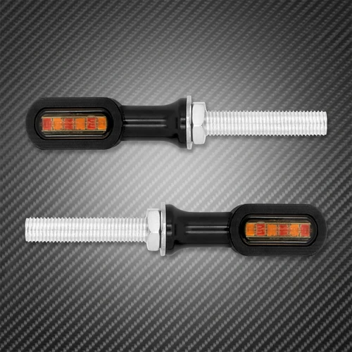 Imagen 2 del producto Mini luz LED trasera E Mark para motocicleta, intermitente de freno, lámpara de carrera para Harley Spotster XL883 Touring Glide Dyna Softail