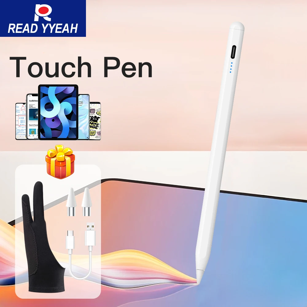 

2025 Universal Stylus Pen For iPhone Xiaomi Samsung Magnetic Adsorption Apple Pencil Ipad Accessories For Android IOS Windows