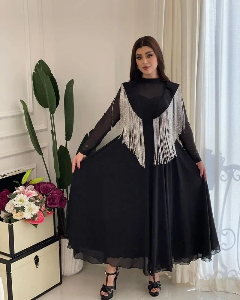 Jellaba Hooded Women Abaya Black Long Sleeves Dubai Turkey Morocco V-neck Women Robe Loose Gurban Islam Muslin Women Clothing