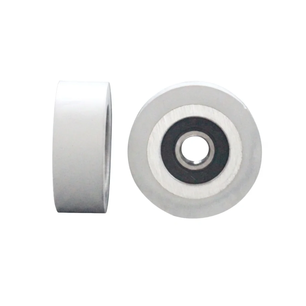 Woodworking Press Roller Press Wheel With Bearing Rubber Press Wheel For Woodworking Integrated Bearing Design