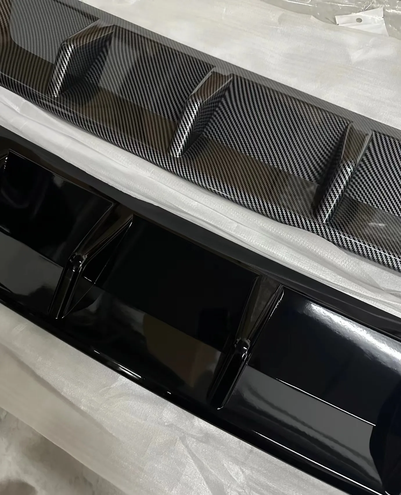 Rear Bumper Surround Lip Spoiler For vw Arteon Spoiler 2018 2019 2020 Body Kit PP Material Deflector Car Accessories