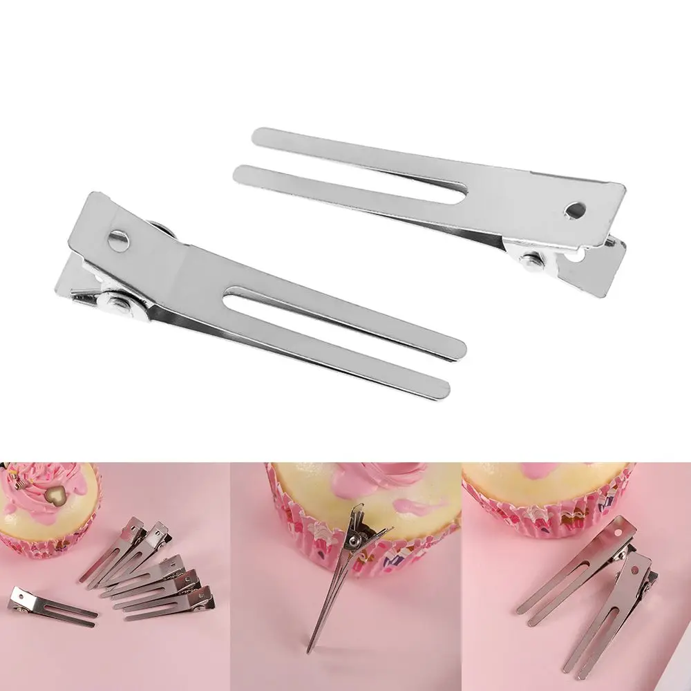 Salon Makeup Clip Setting Hairdressing Style Hair Clip Duck Mouth Double Prong Fixed hair clip