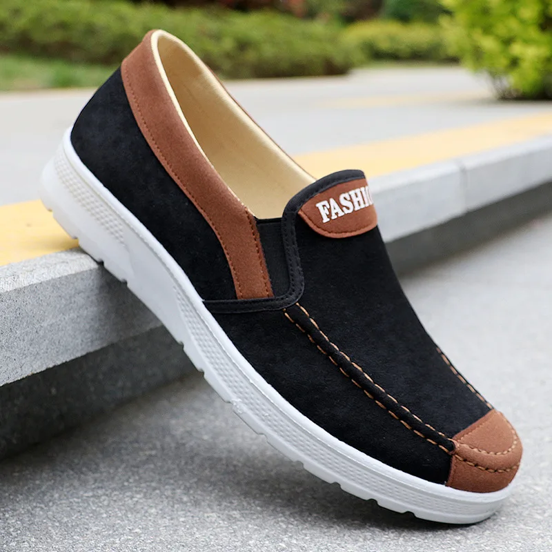 Herren-Freizeitschuhe - Leichte, Atmungsaktive Flachsohle mit PU-Boden, Weiche und Stoßdämpfende Laufschuhe – Detail 7