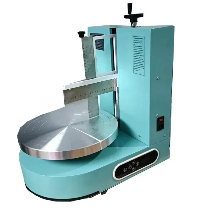 Durable automatic round cake cream plastering coating filling machine for sale