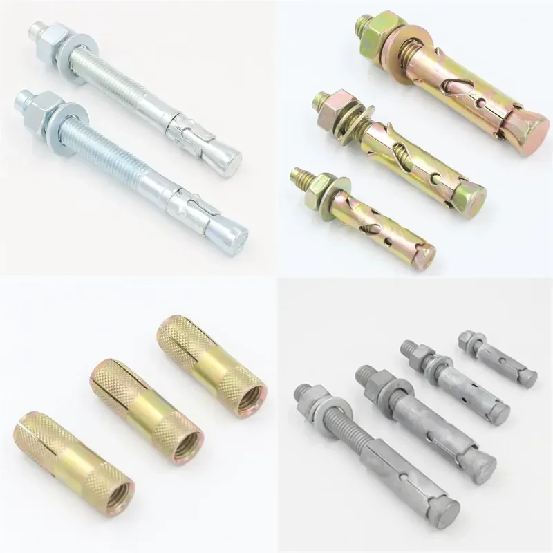 M10 Anchor Bolts Standard Size Heavy Duty Expansion Screws for Concrete Wall Fixing Hardware Fasteners