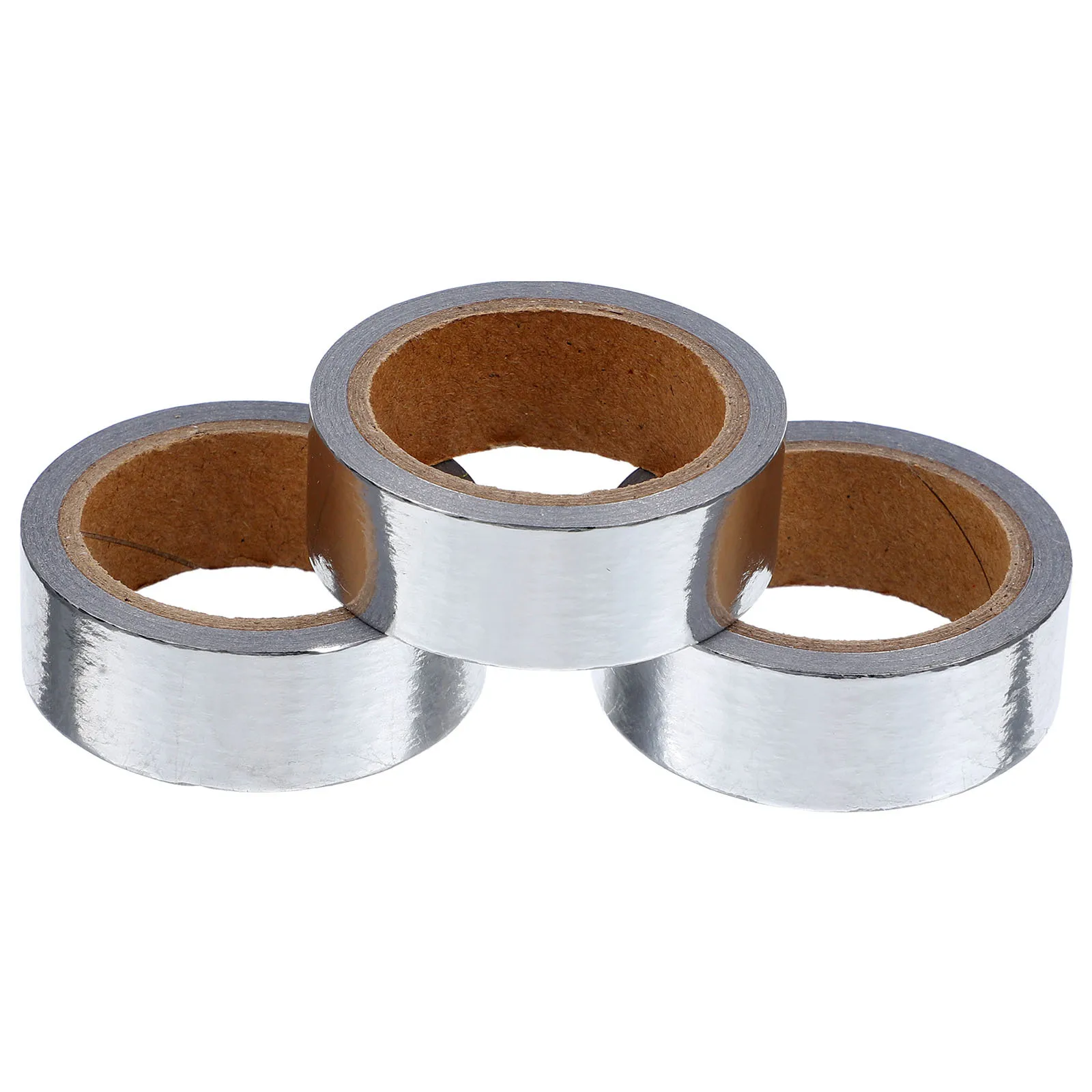 

3 Rolls Decorative Metallic Tape for DIY Scrapbooking Washta Stick Self-Adhesive Craft Supplies Aesthetic Stationery