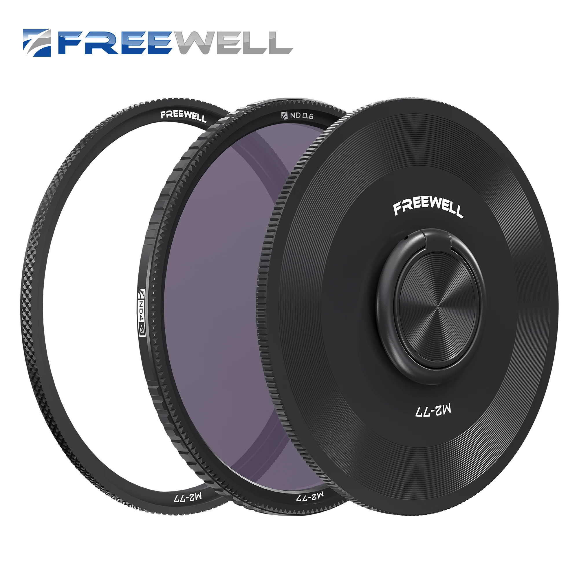 Freewell 77mm Camera Filter Compatible with M2 Series Natural Density, UV & CPL Filter