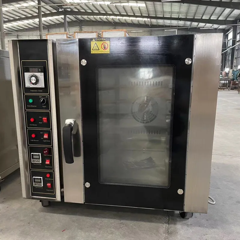 Commercial Convection Oven Electric Gas 5 10 Tray Bakery Baking Equipment Cake Bread Steam Oven Customized