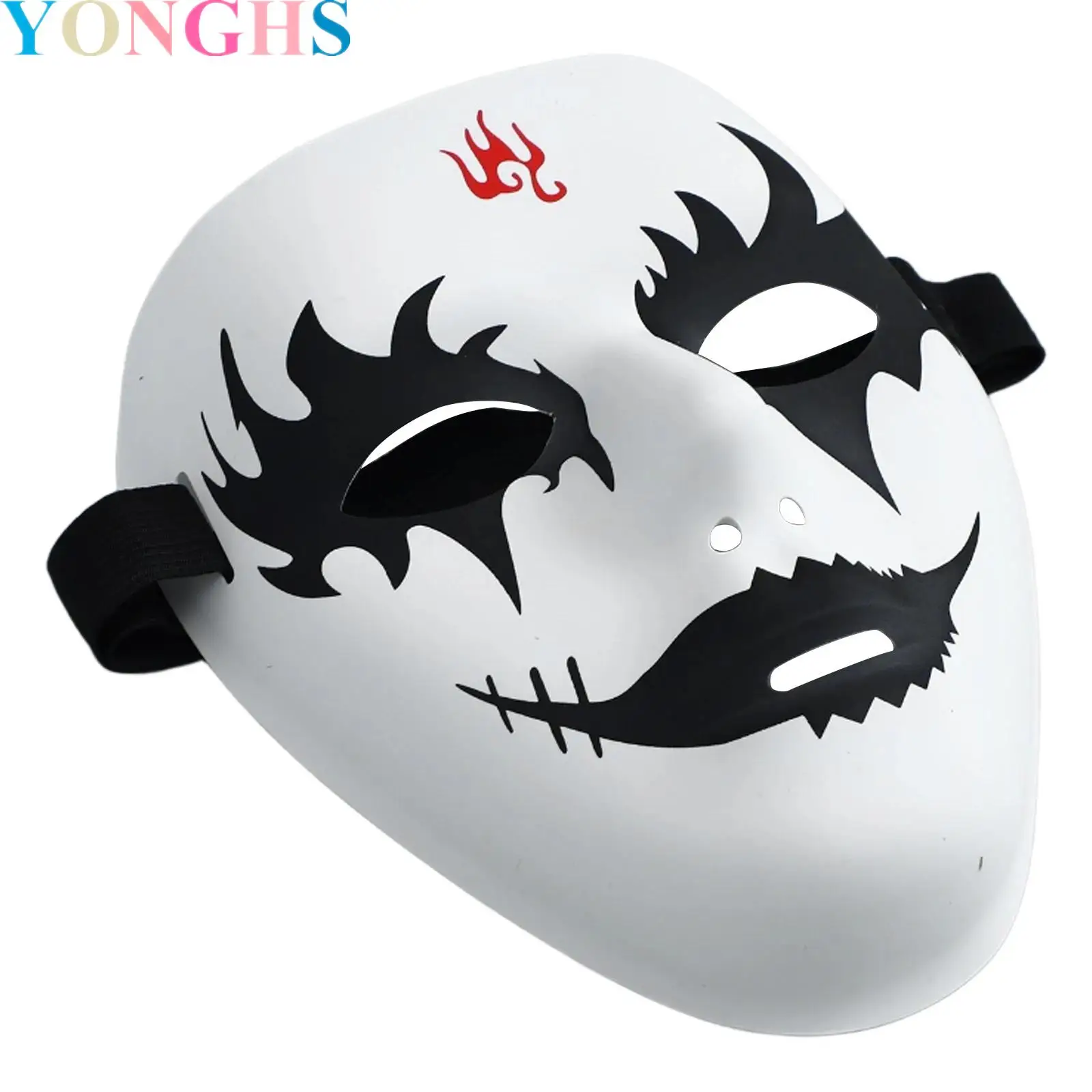 

Halloween Party Mask Cool Spooky Ghost Cosplay Mask Hip Hop Street Dance Masks Performances Prop