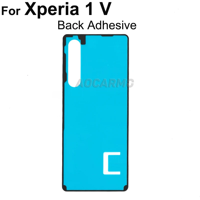 Aocarmo Do Sony Xperia 1 V XQ-DQ72 DQ44 SO-51D Przedni Wyświetlacz LCD Klej do Obudowy Tylna Pokrywa Obudowa Baterii Naklejka Taśma Klejąca — zdjęcie 5