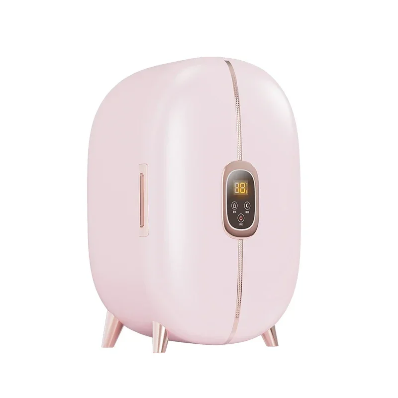 2022 MIGS 10L Makeup Beauty Cosmetic Skincare Refrigerator Cooler Mini Fridge With Mirror LED Light