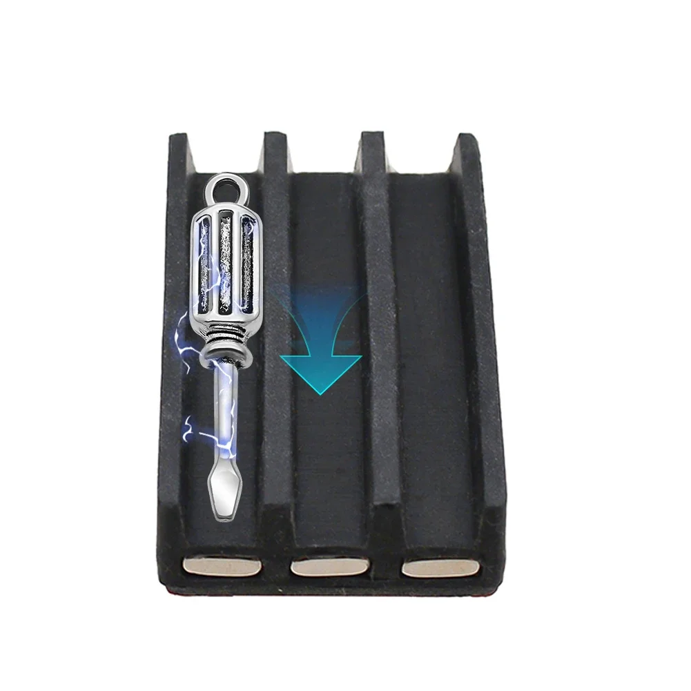 

Magnetic Bit Holder for Screwdriver and Drill Stand Compatible with Milwaukee and Dewalt Impact Drivers