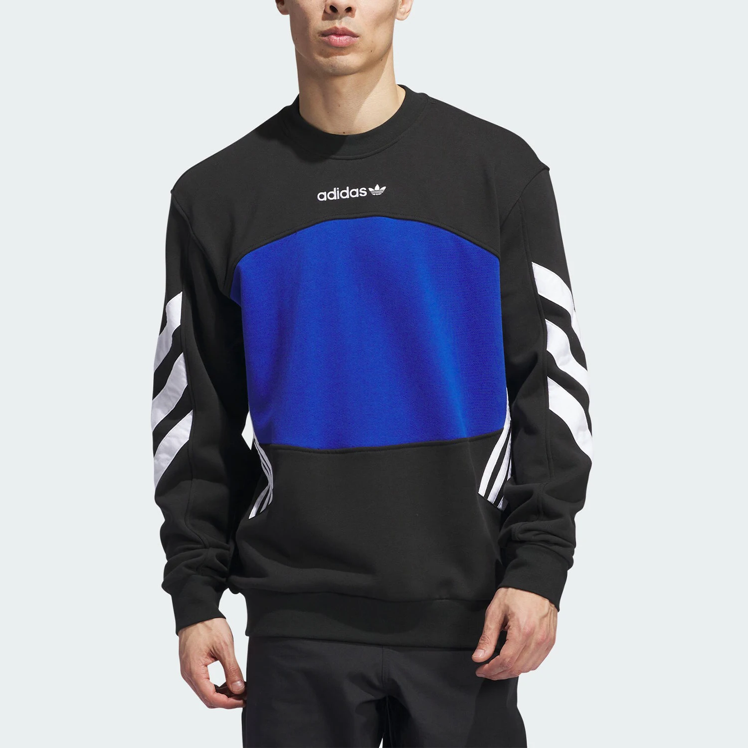 

Adidas Originals Men's Fashion Patchwork Loose Sportswear Hoodie IY1613