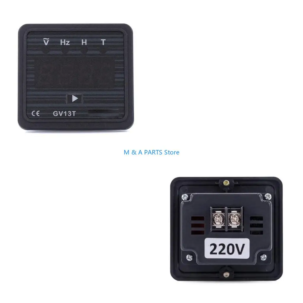 

U1JF Heavy Duty Generator Electric Meter 220V AC Real Time Monitoring Easy installs Generator Power Meter for Industrial Use