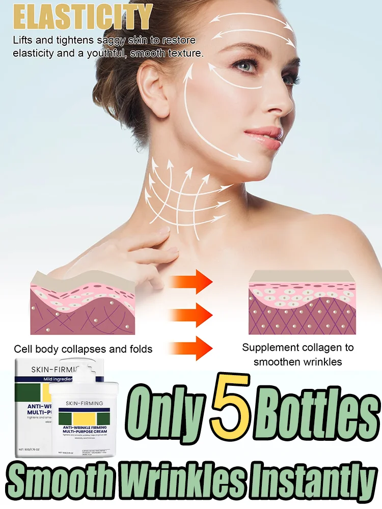 

Anti-aging Cream with Neck Line Reduction, Wrinkle Elimination, and Fine Line Fading - Moisturize and Firm Neck Skin