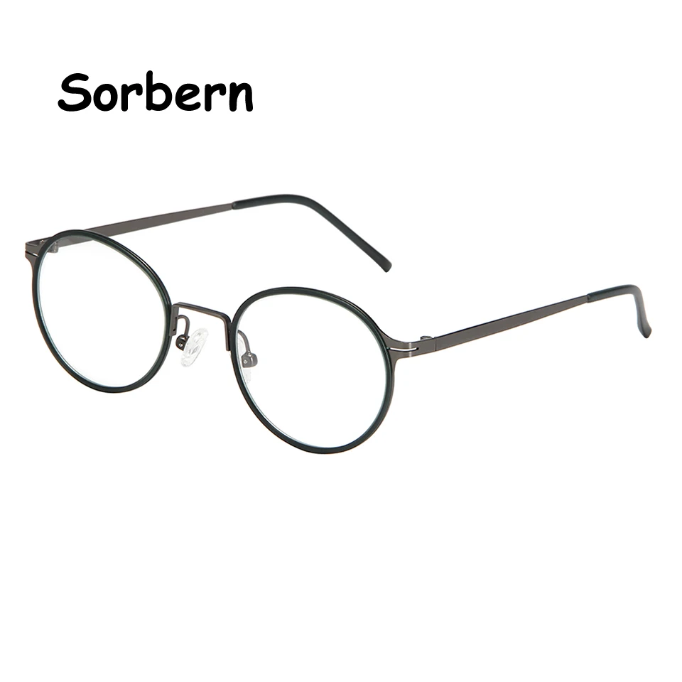 Trend TR90 Optical Eyeglasses Frame Women Super Thin Ultralight Retro Round Prescription Glasses Men Optical Myopia Eyewear