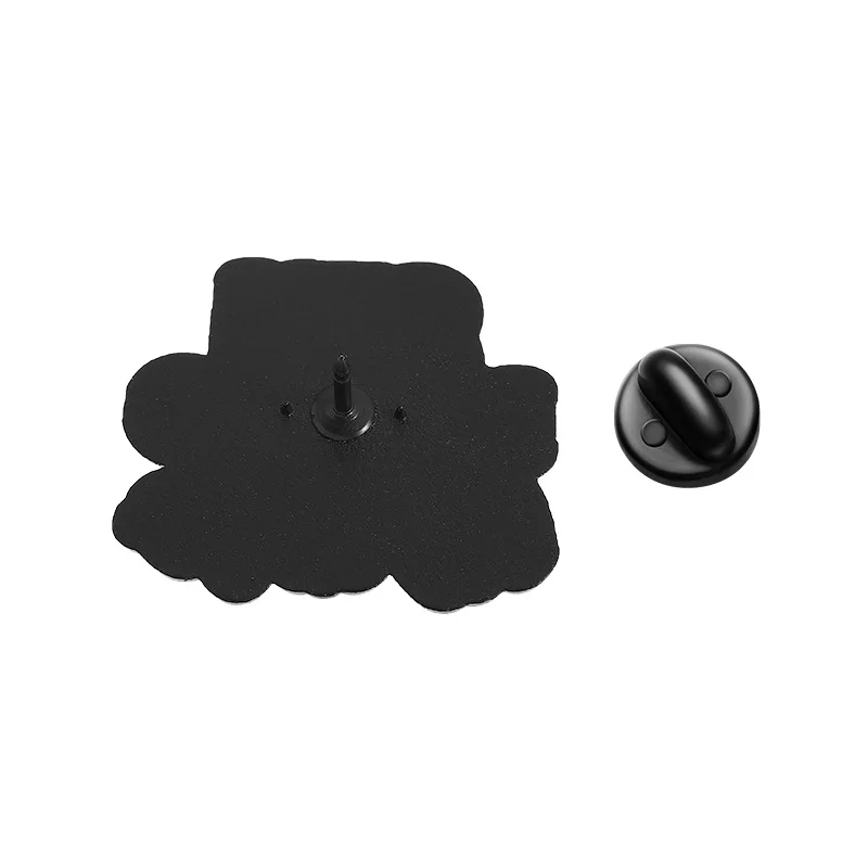 شخصية رسالة المينا دبابيس كلمة ملونة دبابيس ظهره الملابس الزخرفية شارة التلبيب الملحقات هدية للأصدقاء ﻿