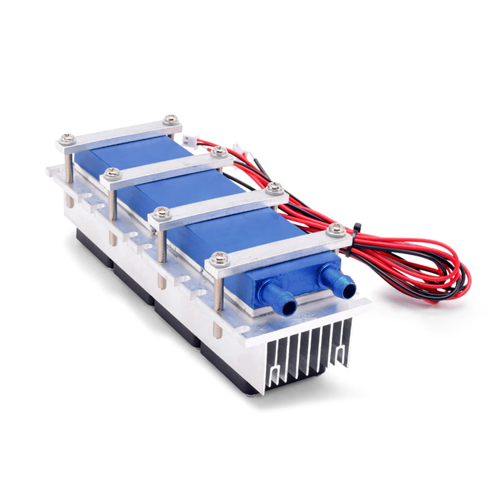 

288W Thermoelectric Peltier Refrigeration Cooler 12VDC 30A Semiconductor Cooling System DIY Kit for Air Conditioning Fan