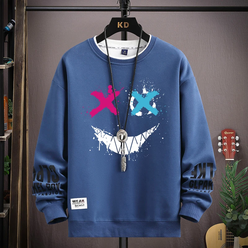 Hip Hop Graphic T Shirts Spring Autumn Oversized Women Men Long Sleeve T-shirt Harajuku Tops Streetwear New Men Clothing S-5XL