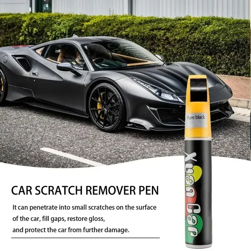 12ml Car Auto Paint Pen Quick Dry Waterproof Clear Coat Applicator Scratch Remover Paint Pen Auto Paint Pen Scratch Repair Tool