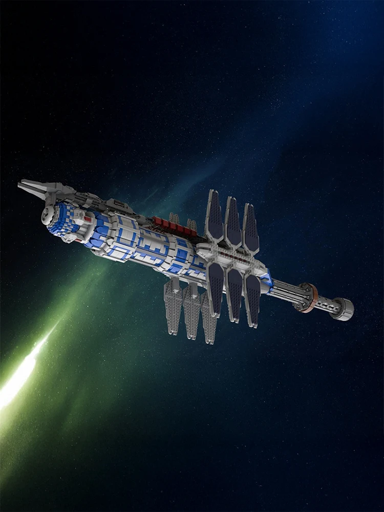 Neue 6735-teilige Beliebte Weltraum-Technologie-Serie Moc Babylon 5 Modellbausatz DIY Kreative Ideen Kinderspielzeug Geburtstagsgeschenke