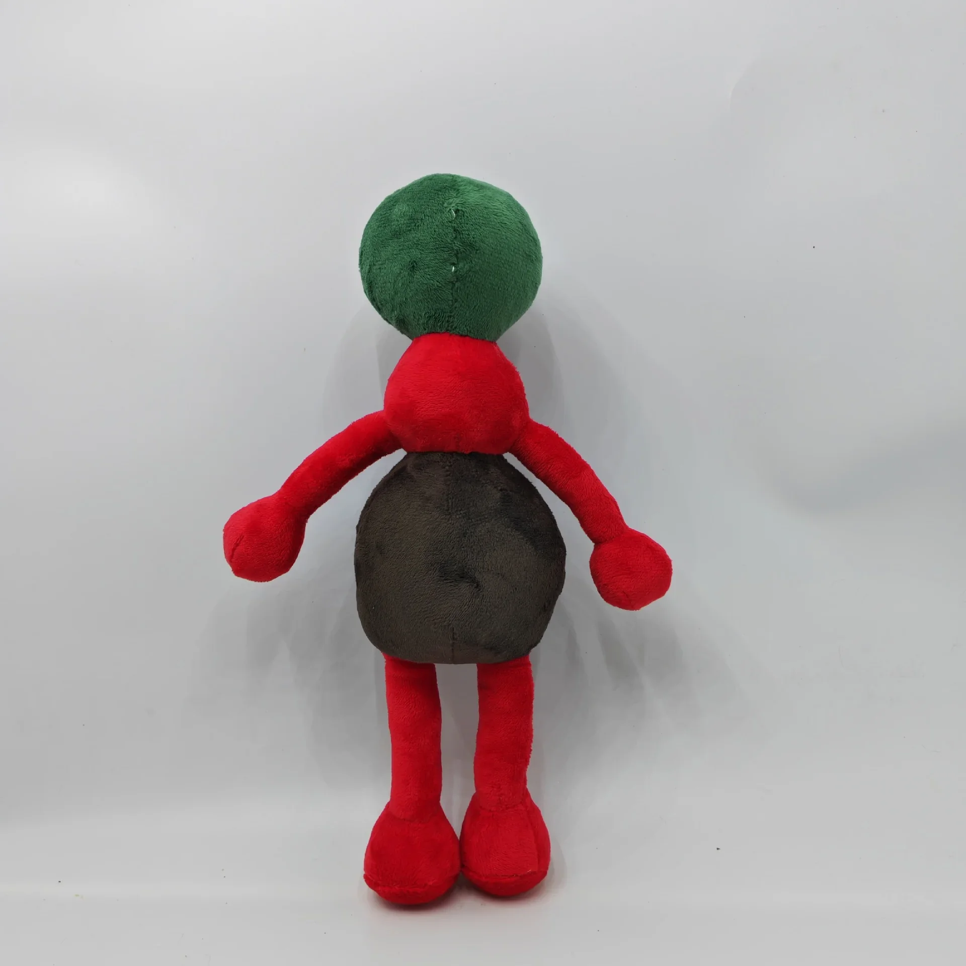 Cute Green Head Big Walk Adventure Plush Toy Soft Stuffed Doll Cartoon Character Kids Birthday Gift
