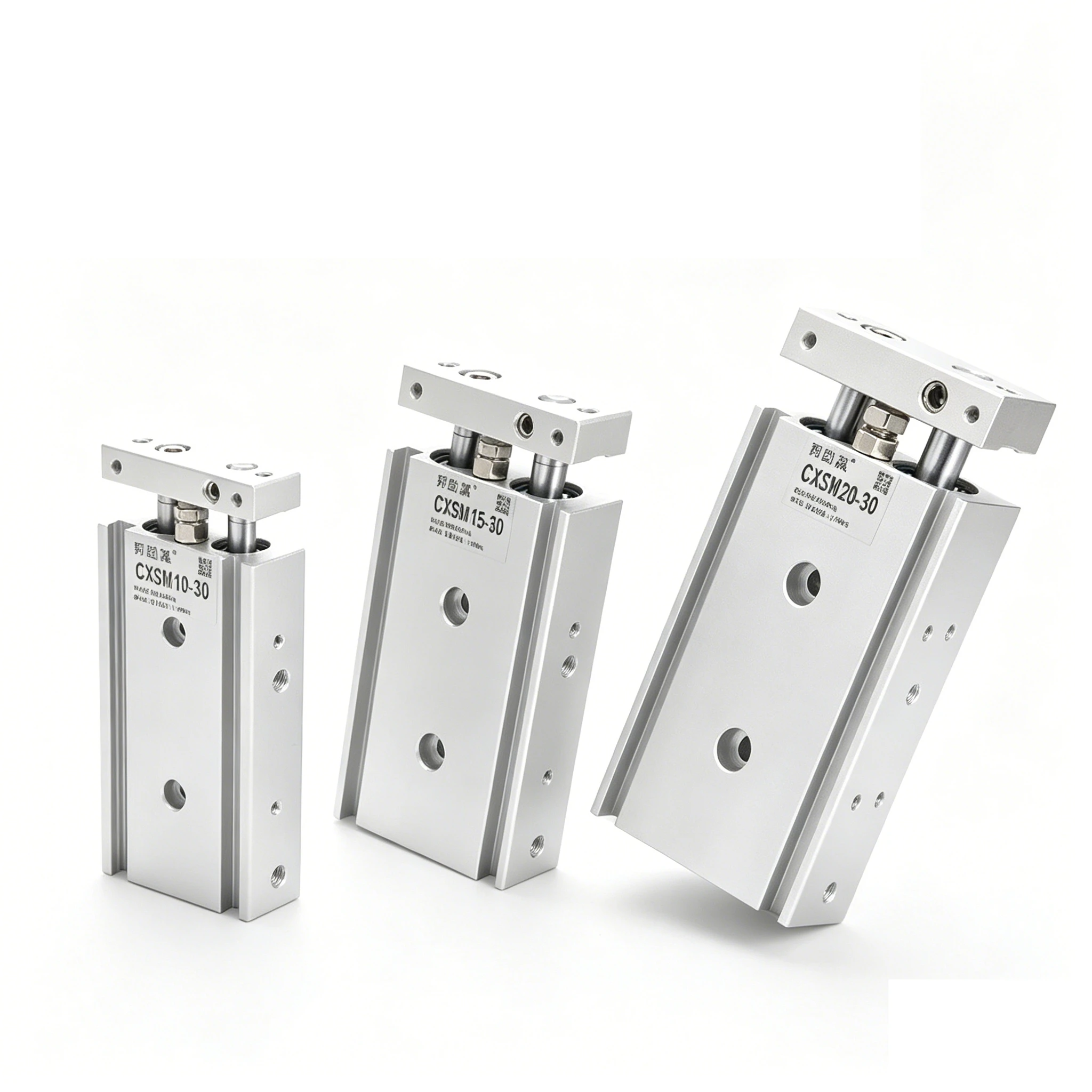 Pneumatic TR/CXSM6-20-10-15-20-25-30-35-40-45-50 Dual-axis Double-rod Cylinder 60