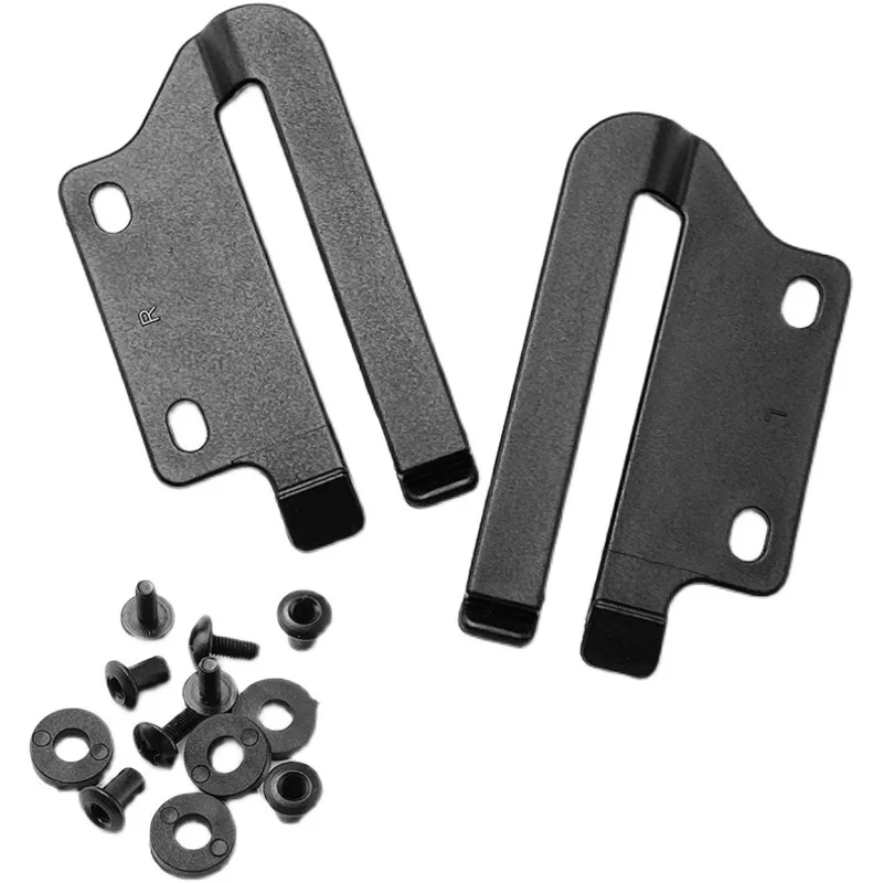 1pair Kydex IWB Holster Clips K Sheath Waist Clip Kydex Knife Scabbard Waist Clip Parts KYDEX Making Accessories