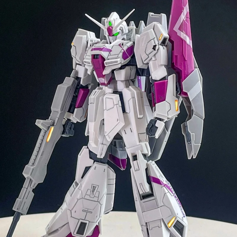 

Bandai HGBF 1/144 MSZ-006LGT Lightning Z Gundam Aspros Action Figures Mobile Suit Gundam Polastic Model Anime Kit Toys for Boys
