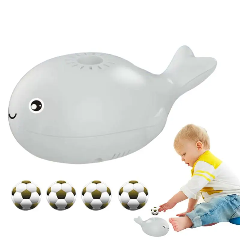 

Whale Levitation Ball Toys Kid's Electric Fan Levitation Blow Ball Shark Shape Design Early Learning Toy For Home Outdoors