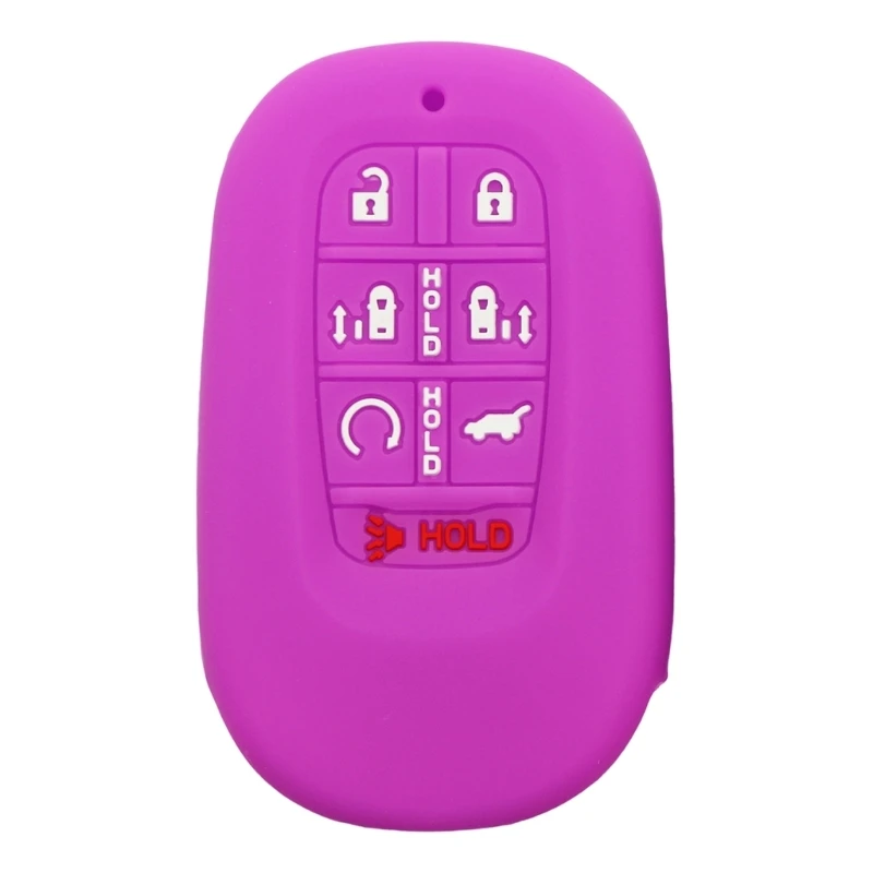 X6HF مقاوم للمفتاح السيارة مقاوم للصدمة قشرة سيليكون ناع #6