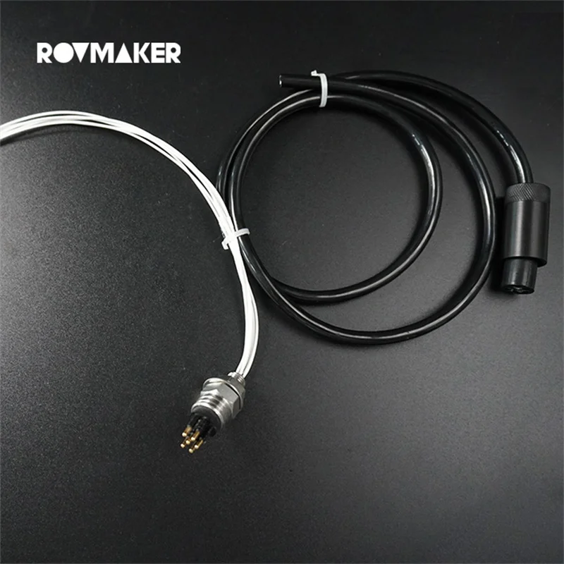 Micro Circular MCBHM MCILF 400m Depth Waterproof Watertight Connector Male Socket Female Cable for Subcon ROV AUV AOV